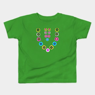 nice circles art Design. Kids T-Shirt